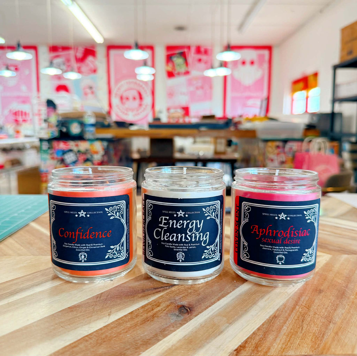 Spell For Confidence - 8 oz Glass Candle