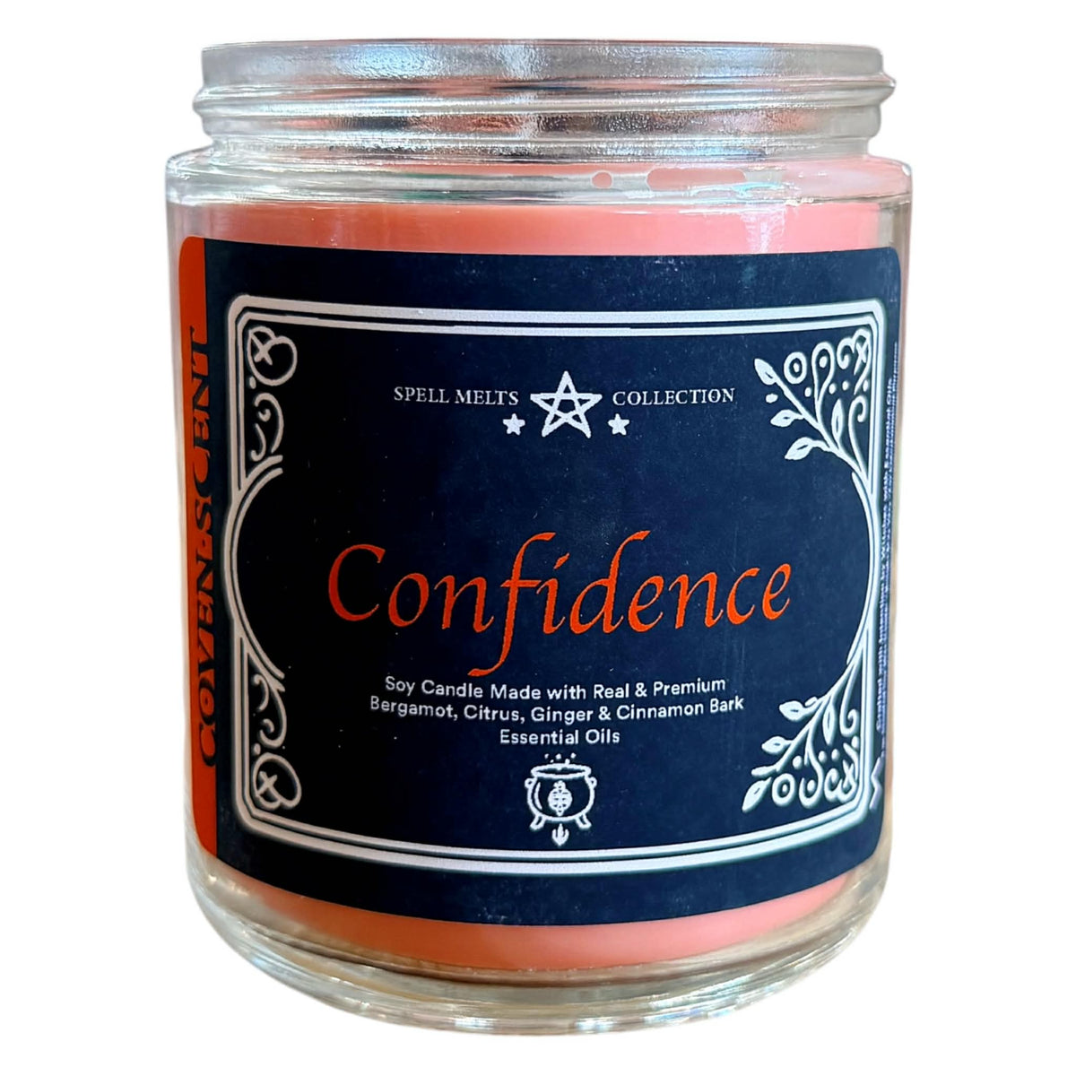 Spell For Confidence - 8 oz Glass Candle