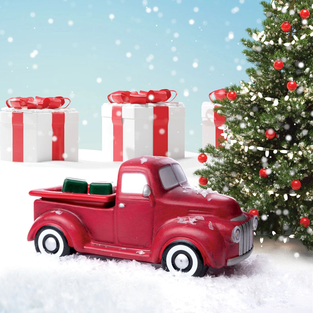Red Truck Electric Wax Warmer with Bulb