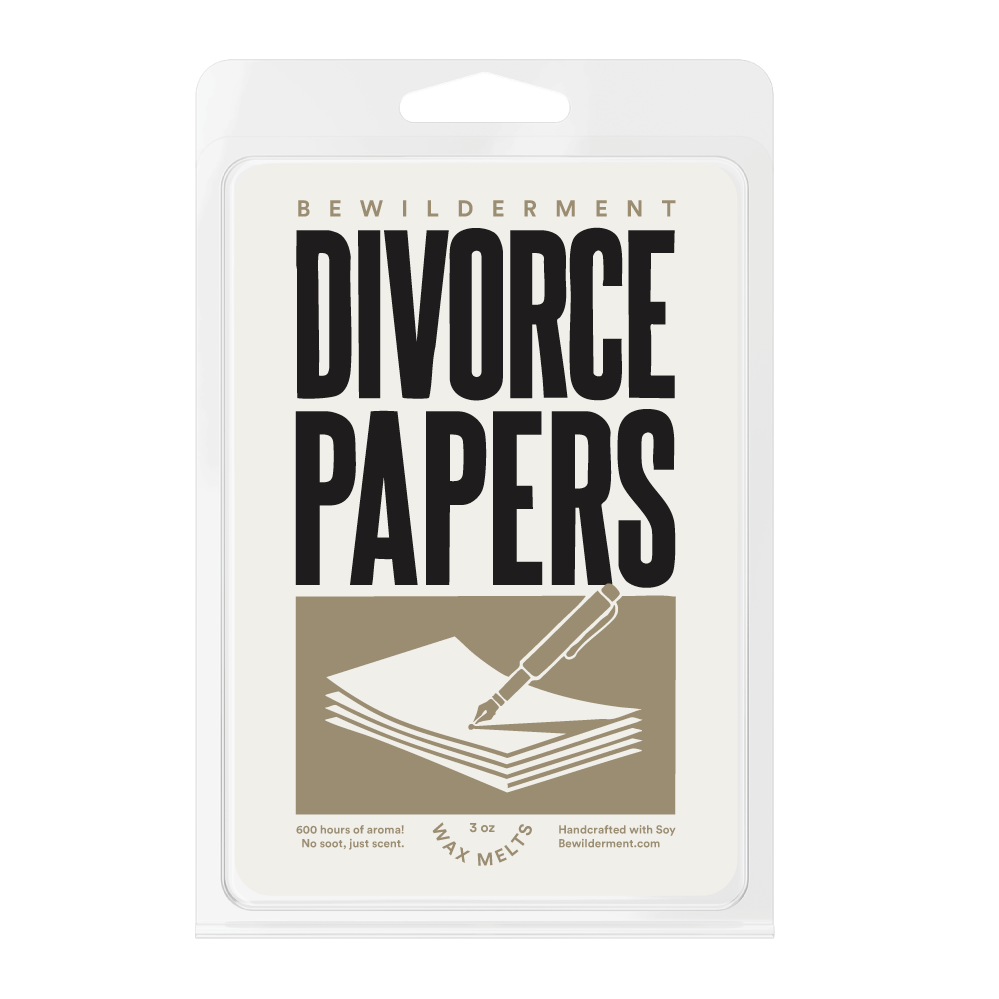 Divorce Papers Wax Melts